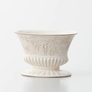 クレイ Ramages WHITE 120-485-100 花器 花瓶 陶器花器｜hanadonya