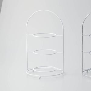 クレイ high tea stand 3tiers WHITE 550-100-100 花器 花瓶 ワイヤー花器