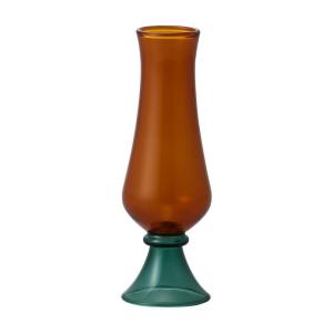 ポピー フラワーベース 花びん 花瓶 ガラス花器 ミッドセンチュリー