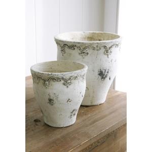 特価 ミュールミル フォレストトール白L CL-003LWh 植木鉢 おしゃれ