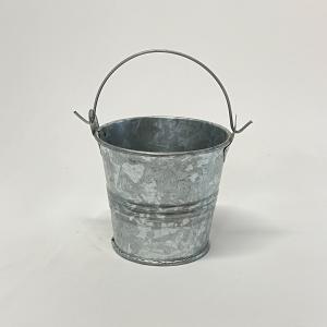 日限定07 東花 バケツ 小 80713 花器 花瓶 ブリキ アイアン