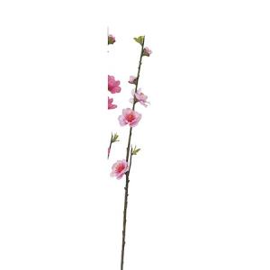 即日 造花 アスカ 桃ピック ピンク A-03849-3 造花 花材 「ま行」 モモ 桃の商品画像