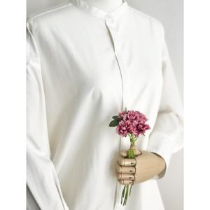造花 アスカ ローズバンチ×5 1束6本 モー...の詳細画像4