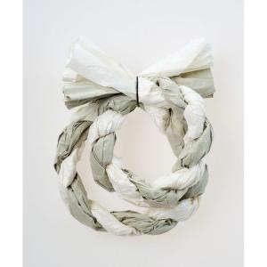 東京堂 稲穂輪飾り XJ002024 しめ縄 正月飾り しめ縄リース土台 天然