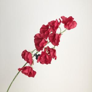 造花 アスカ スイトピー×9 レッド A-35029-2 造花 花材「さ行」 スイトピー