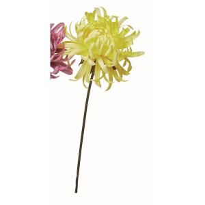 造花 アスカ マムピック イエロー A-35093-10 造花 花材「か行」 キク 菊 ピンポンマム
