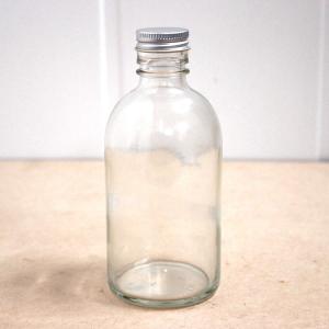 日限定07 ハーバリウム瓶 ステージ 300ml アルミキャップ付「キャップ色 シルバー」 ハーバリウム 瓶 ボトル ガラス瓶