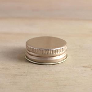 日限定07 ハーバリウム瓶付け替え用 アルミキャップ 単品 「キャップ色 ローズゴールド」 10個 ハーバリウム 瓶 ボトル キャップ単品