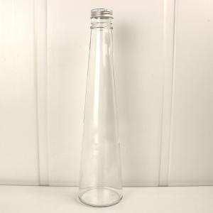 日限定07 アウトレット ハーバリウム瓶 テーパー 300ml アルミキャップ付「キャップ色 シルバー」 ハーバリウム 瓶 ボトル ガラス瓶