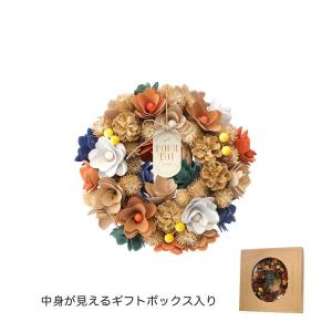 GREENHOUSE CMナチュラルリースL レッドゴージャス CM1602-A
