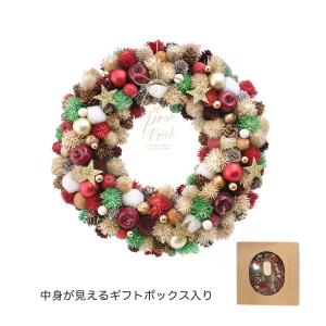 GREENHOUSE CMナチュラルリースL レッドナチュラル2024 CM1611-A