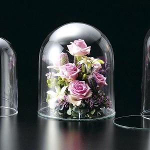 LEOタカオカ Ｔ−３７１４　ドームグラス 142-3714-0 花器 花瓶 ドーム、ガラスドーム