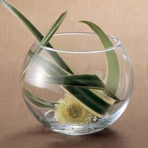 LEOタカオカ Ｆ−３６５　グラスボール 142-365-0 花器 花瓶 ガラス花器