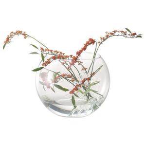 LEOタカオカ Ｆ−３６６　グラスボール 142-366-0 花器 花瓶 ガラス花器
