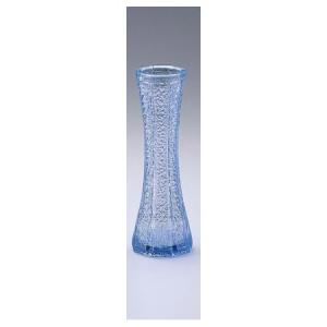 LEOタカオカ ガラス　Ｔ−５０２　ブルー 142-502-4 花器 花瓶 ガラス花器