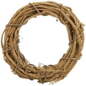 YDM 20cm ナチュラルリース MCY-0305 リース土台 ベース つる 天然素材