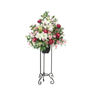 日限定21 直送 造花 光の楽園 光触媒 ロイヤルスタンド1.3 2051P510 ※返品 代引 キャンセル不可