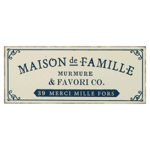 友膳 ファボリファミーユプレート MH549 雑貨 置物 オーナメント