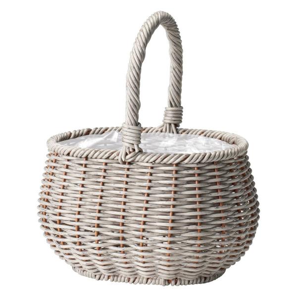 友膳 ガンセトバスケットＭＡＧＹ KM614 かご バスケット フェイク素材バスケット