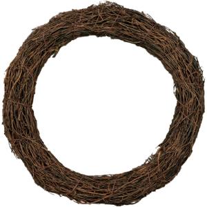 YDM 20cm ナチュラルリース MCY-0305 リース土台 ベース つる 天然素材