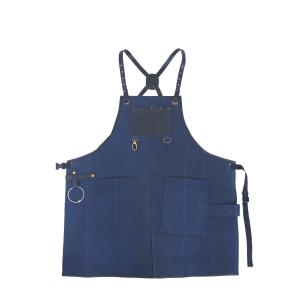 日限定07 村田屋産業 ヴィルワークエプロンＮＡＶＹ 8584 ガーデニング 園芸用品 ファッション エプロン｜hanadonya