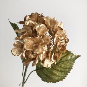造花 FIAN アジサイアンティークゴールド ゴールド FC0016-GO 造花 花材「あ行」 あじさい 紫陽花