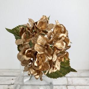 造花 FIAN アジサイアンティークゴールド ...の詳細画像5