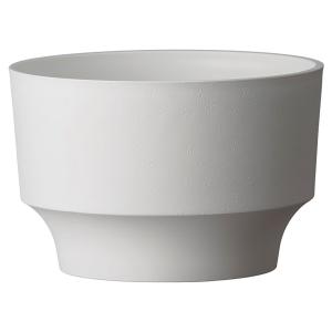 スクエア L ハーフ 白 744-300156-0 花器 花瓶 プラスチック アクリル