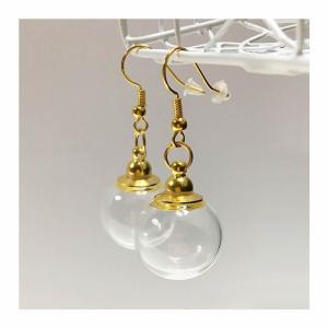 大特価 Gracias ハーバリウム用ピアス2個セット 金メッキスタンダードＢ C-241 5セット ハーバリウム アクセサリー キーホルダー