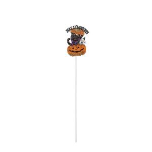 CARNAC ハロウィンピック26-Sゴーストキャット NKHW009 園芸用品 ガーデニング雑貨 オーナメント ガーデンピック