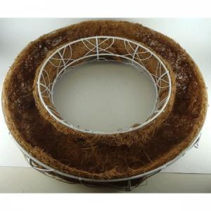 HillTop 寄せ植えワイヤー＆ココファイバー QJ22W プランター