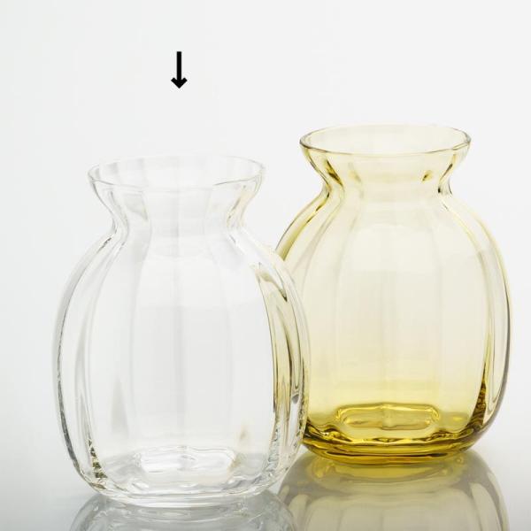 ボブクラフト 688−2Ｃ ブール Ｍ クリアー 花器 小さい花瓶 花瓶 一輪挿し
