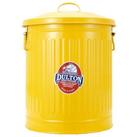 日限定07 ダルトン GARBAGE CAN YELLOW L 100-106-YLL 店舗ディスプ...