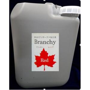 日限定08 パレス化学 ブランチー 20L レッド ドライ プリザ用資材 プリザーブドフラワー加工液