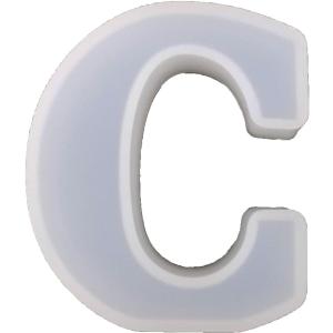 日限定07 そらプリ シリコンモールド スタンドアルファベットC sm314 固まるハーバリウム シリコン型