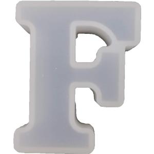 日限定07 そらプリ シリコンモールド スタンドアルファベットF sm317 固まるハーバリウム シリコン型