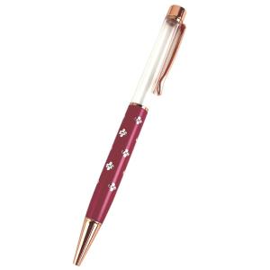 日限定07 ハーバリウム フラワーボールペン ルージュピンク ハーバリウム ボールペン ボールペン