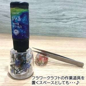 アクリルベース ハーバリウム箸置き オーバル ...の詳細画像5