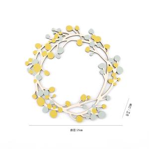 志成販売 温かみのある木のリース ドロップ 1...の詳細画像3