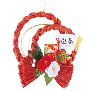 造花 YDM 胡蝶蘭しめ縄アレンジ NAATW-001 しめ縄 正月飾り しめ縄