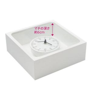 アミファ 花時計 正方形 白 f618801 ...の詳細画像3