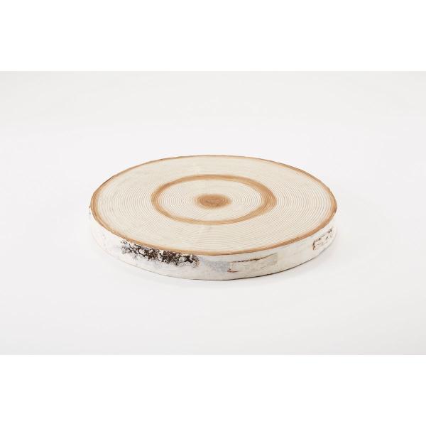 ビダヤコム バーチトレイ Ｌ  ホワイト JS0028-001W 8個 デコレーションパーツ 素材 ...