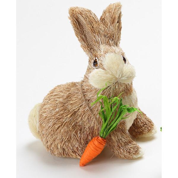 ビダヤコム ラビット 大  ブラウン JS0013-008BR 4個 店舗ディスプレイ 店内装飾 置...