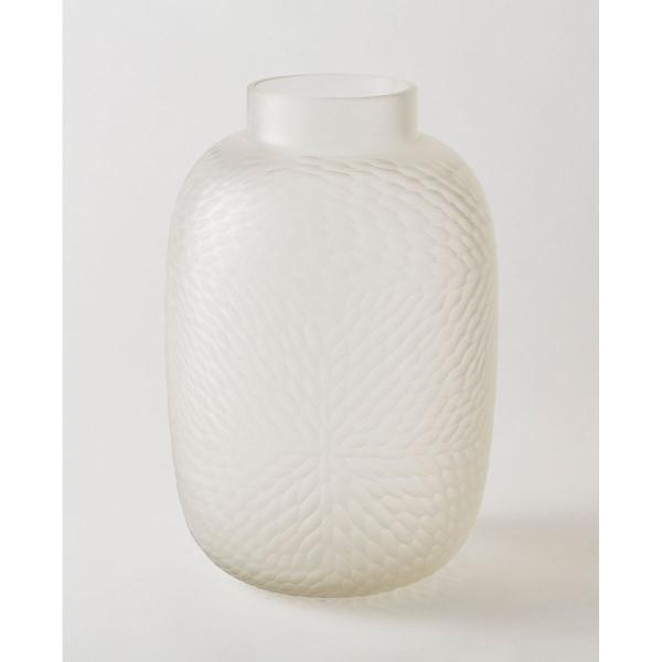 ビダヤコム フロストガラスベース フロスト JS0030-069FROST 花器 花瓶 ガラス花器