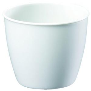 大和プラスチック プラントポット 丸2．5号 ホワイト 園芸用品 植木鉢 フラワーポット プラスチック鉢