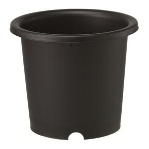 大和プラスチック 菊鉢 4号 ブラック 園芸用品 植木鉢 フラワーポット プラスチック鉢