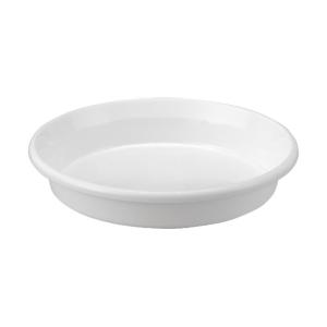 アップルウェアー 鉢皿F型4号 ホワイト ガーデ...の商品画像