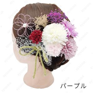 h38#着物髪飾り 成人式 4color 髪飾...の詳細画像4