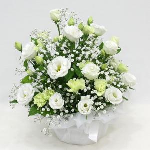 供花 トルコキキョウの清楚な感じのお供え花アレ...の詳細画像2
