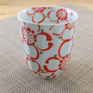 湯呑(湯飲み茶碗) 有田焼 波佐見焼 大輪花面...の詳細画像4